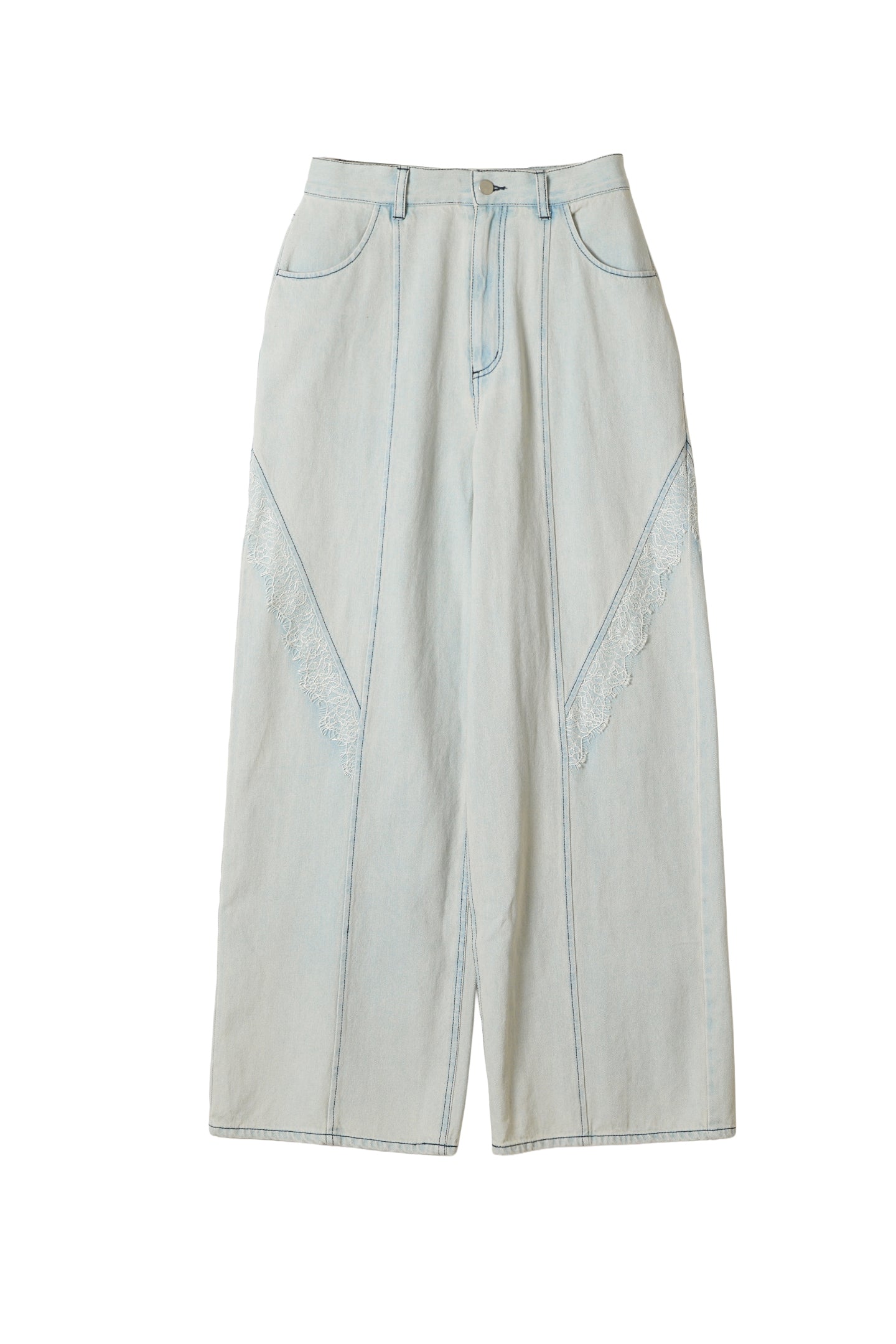 partage lace denim