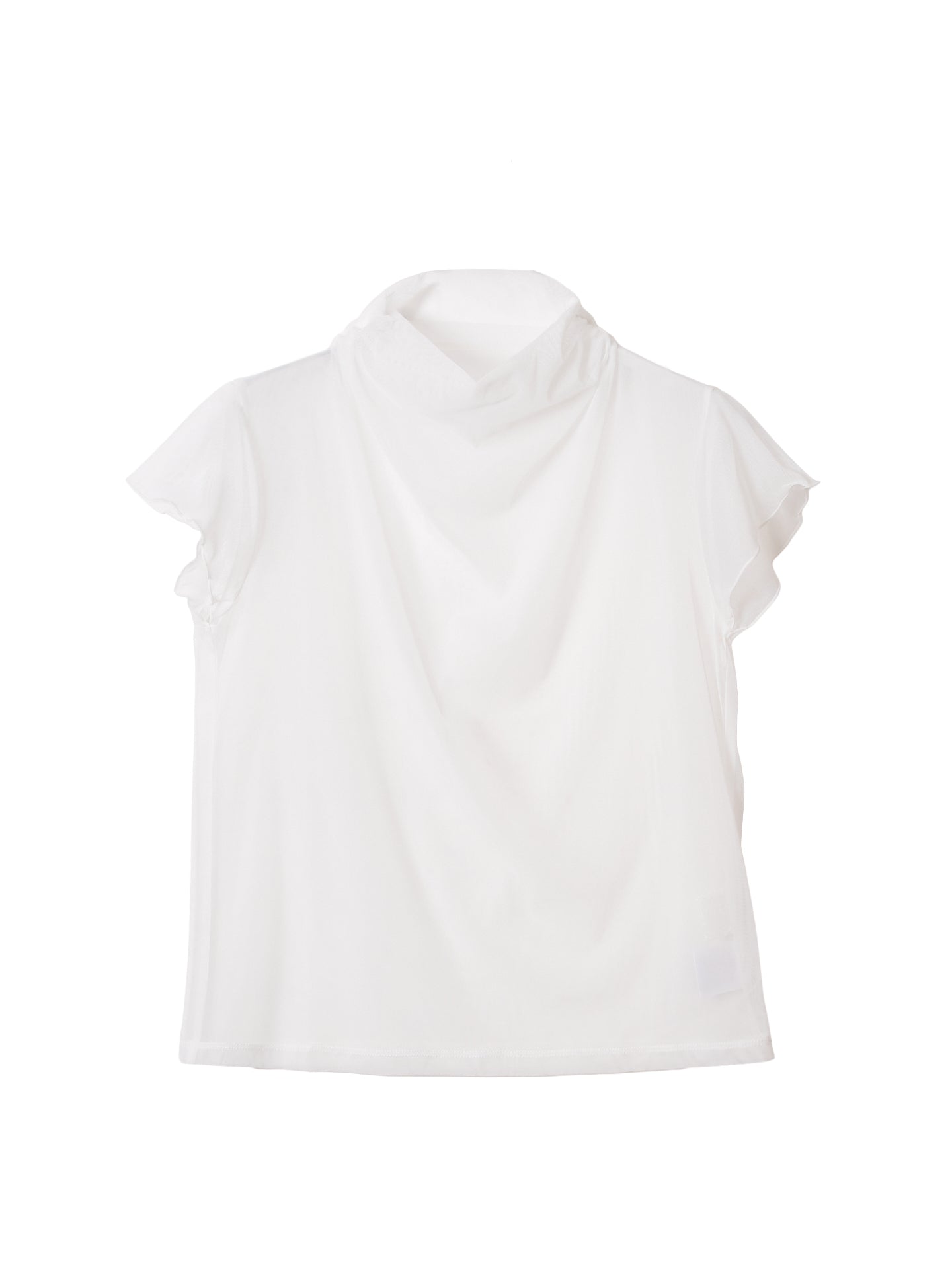 soft veil sheer tops