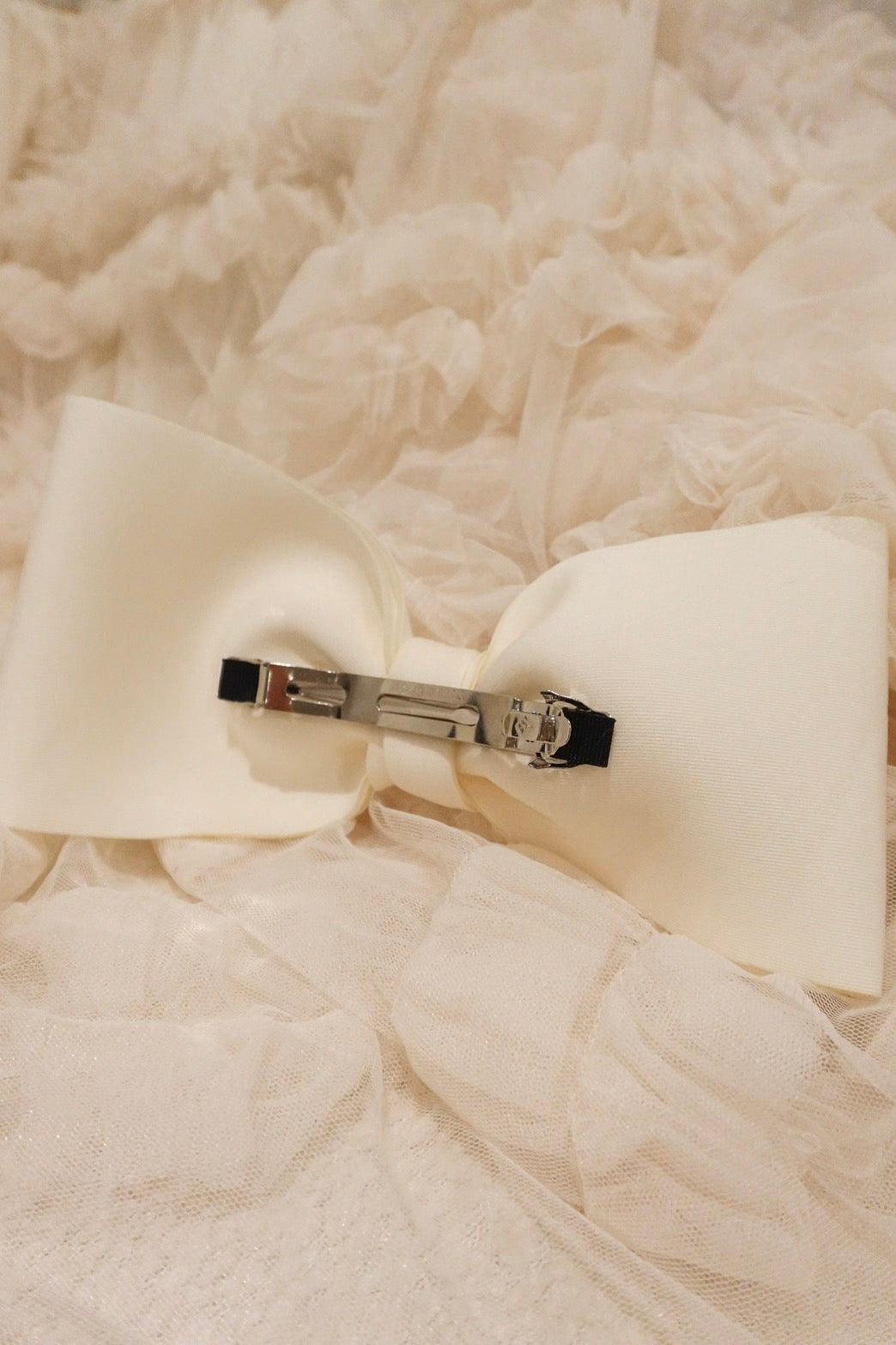 【受注販売】partage big ribbon barrette