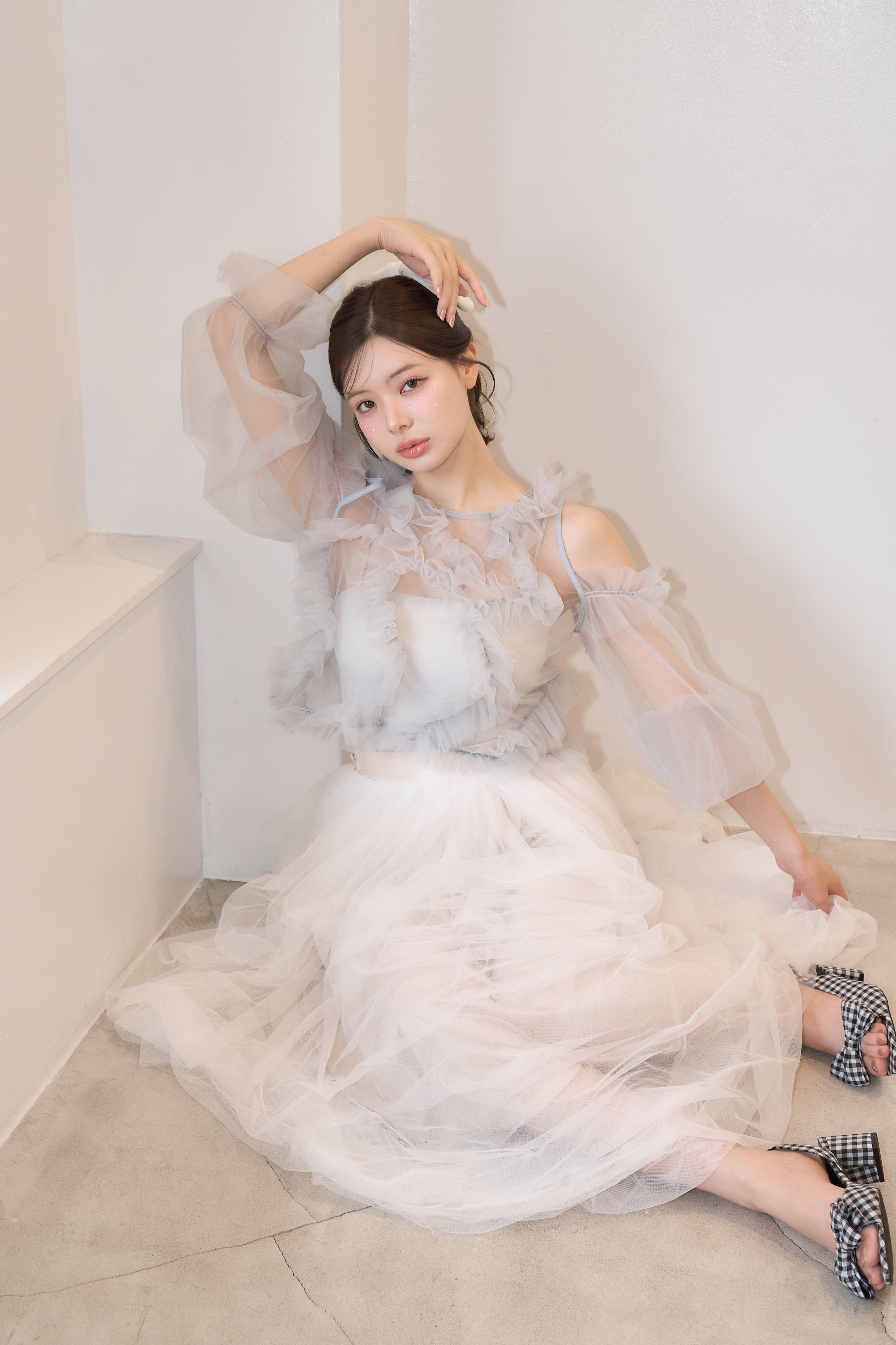 トップス POMIII PARTAGE new colors⟡.·】partage tulle tops – POMIII PARTAGE