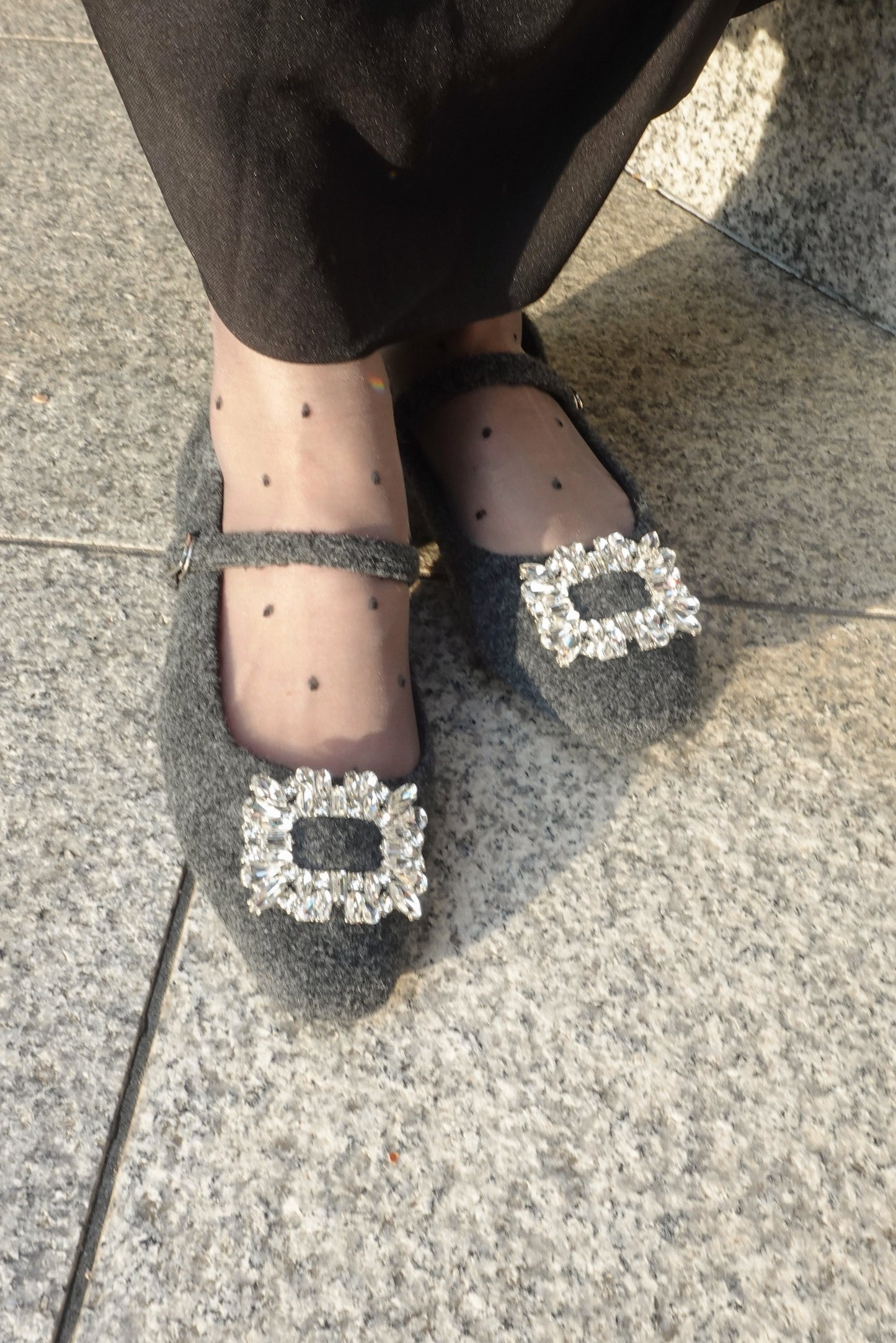 【再販売日 1月31日】bijou fluffy shoes