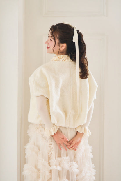 mermaid frill tulle skirt