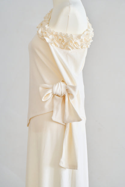 whipped frill set-up