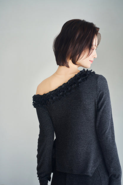 whipped frill set-up