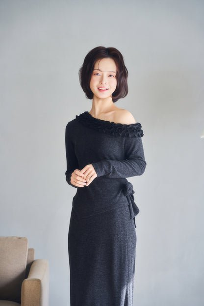 whipped frill set-up