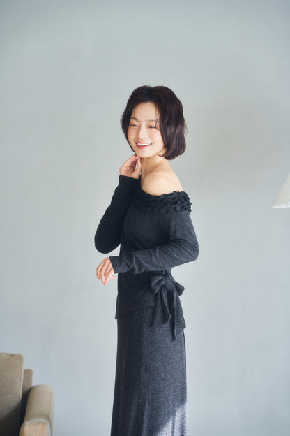whipped frill set-up