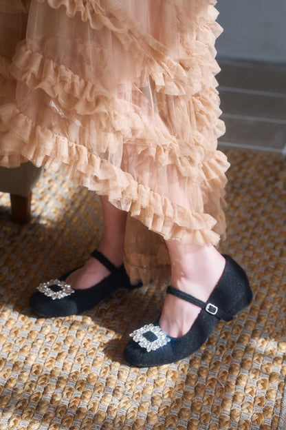 mermaid frill tulle skirt