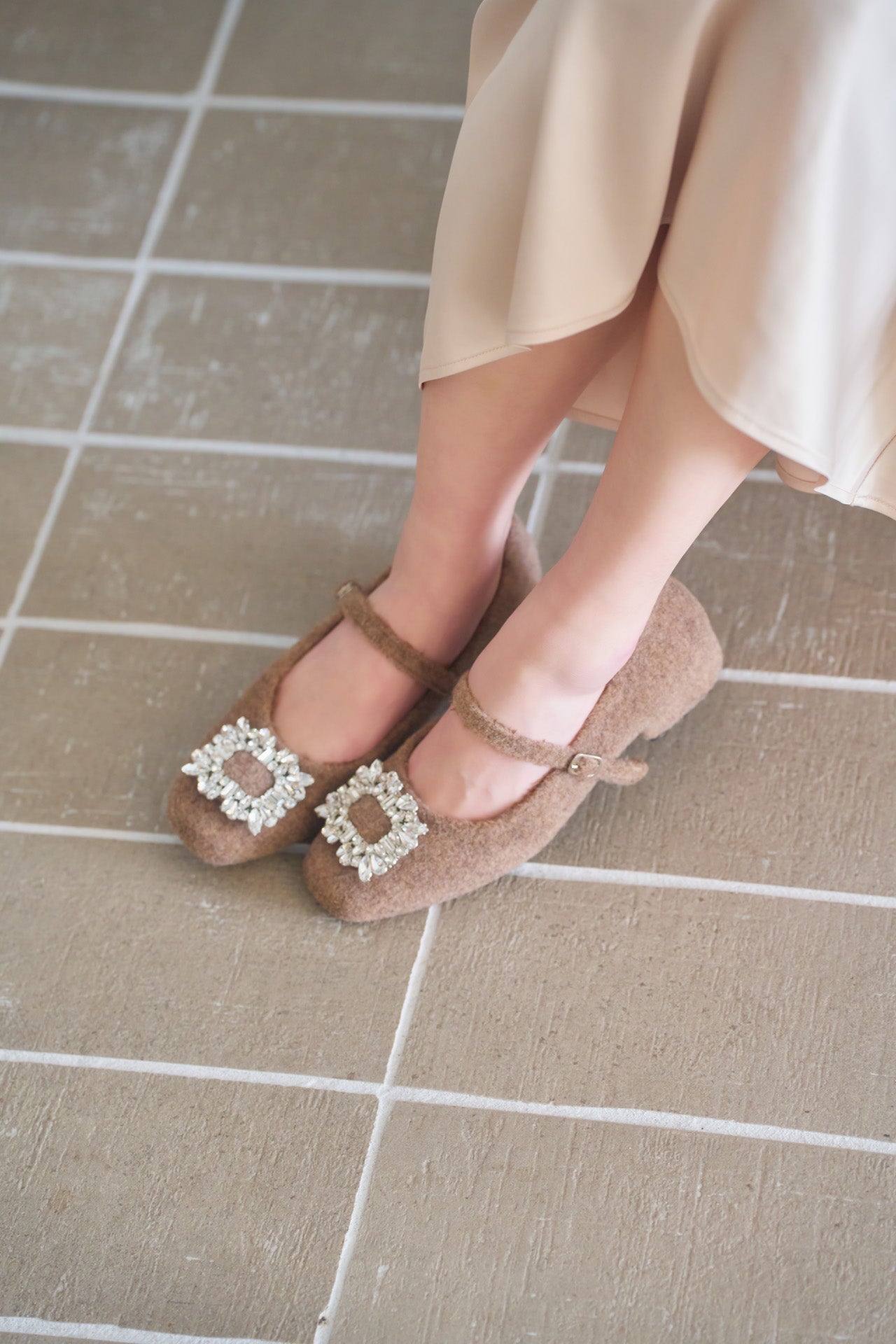 【再販売日 1月31日】bijou fluffy shoes