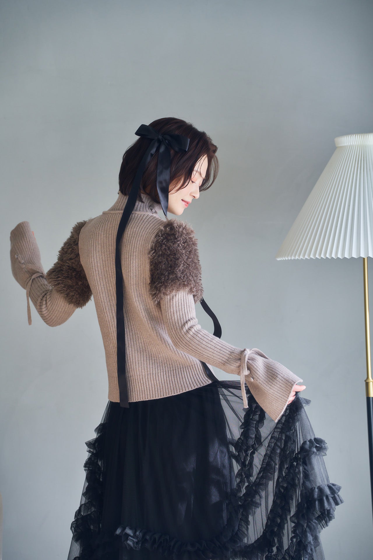 fur docking knit – POMIII PARTAGE