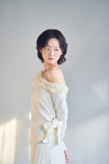 whipped frill set-up