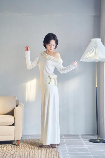 whipped frill set-up