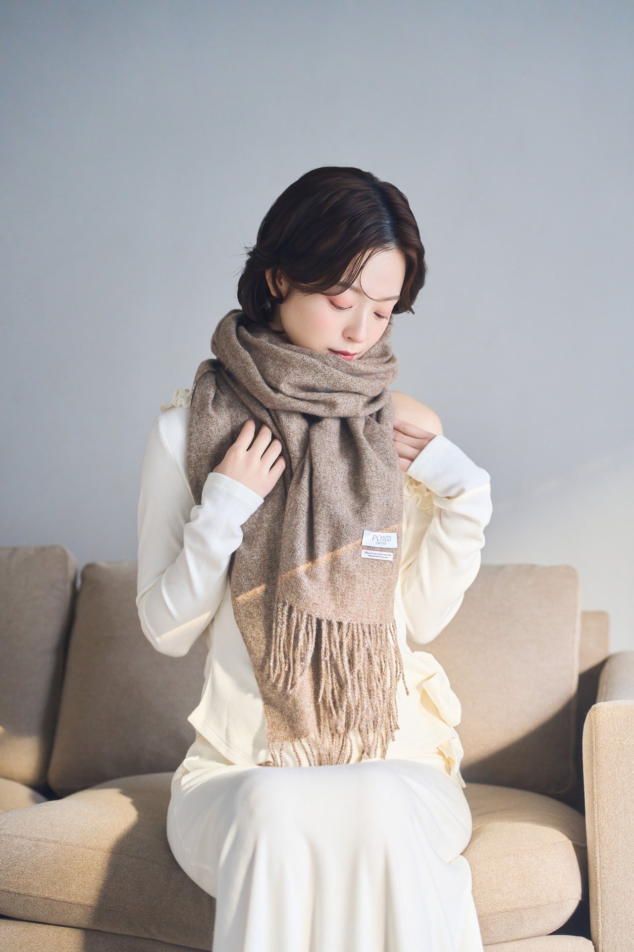 wool touch smooth muffler