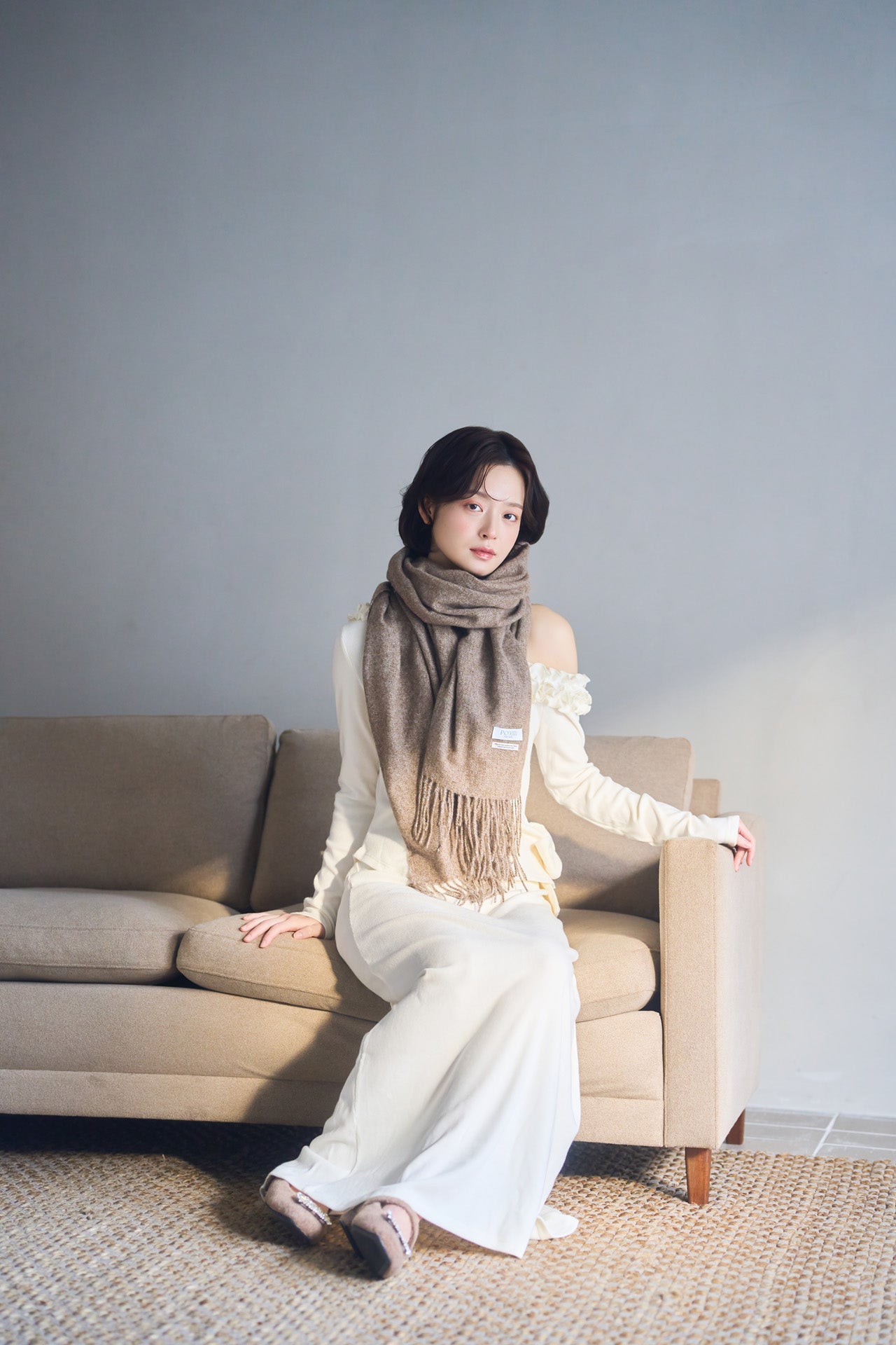 wool touch smooth muffler