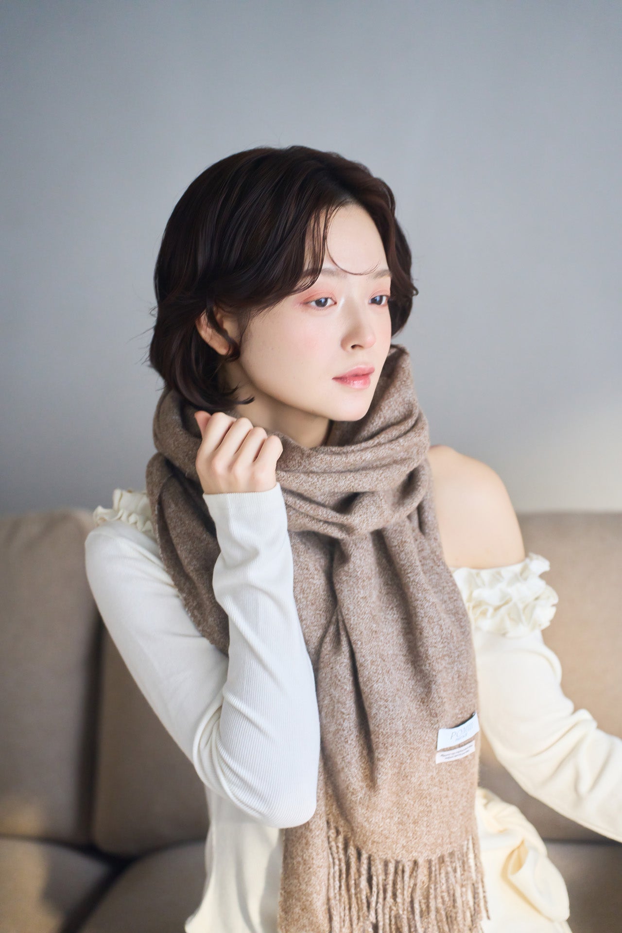 wool touch smooth muffler