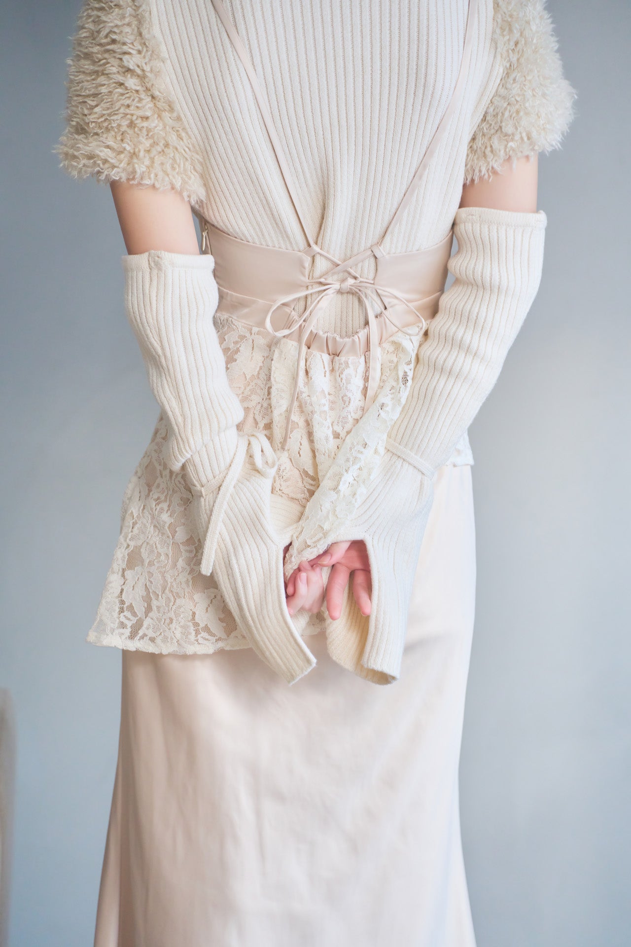 satin lace cami dress