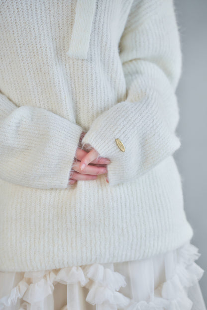 wool knit set-up