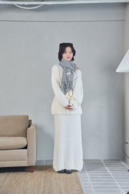 wool knit set-up