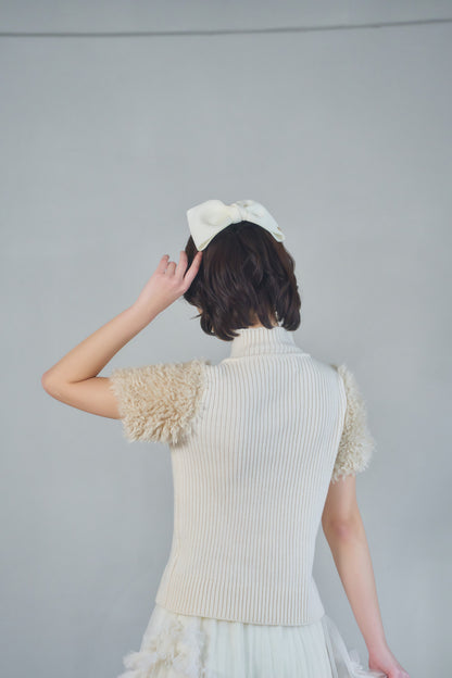 fur docking knit