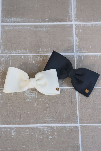 partage big ribbon barrette