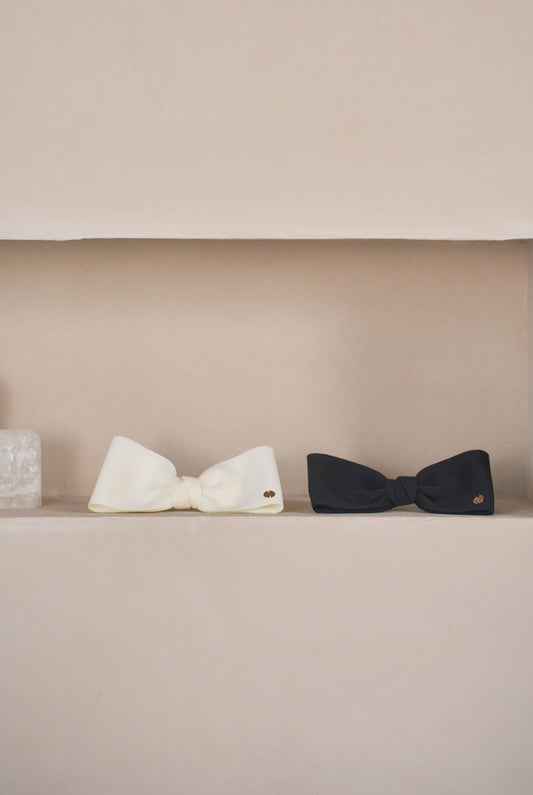 partage big ribbon barrette