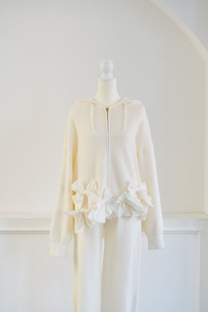 ribbon ribbon flight knit  set-up