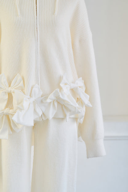 ribbon ribbon flight knit  set-up