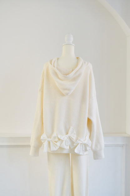 ribbon ribbon flight knit  set-up