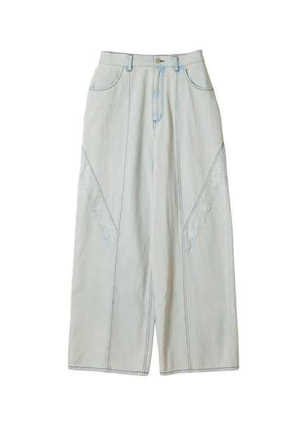 partage lace denim