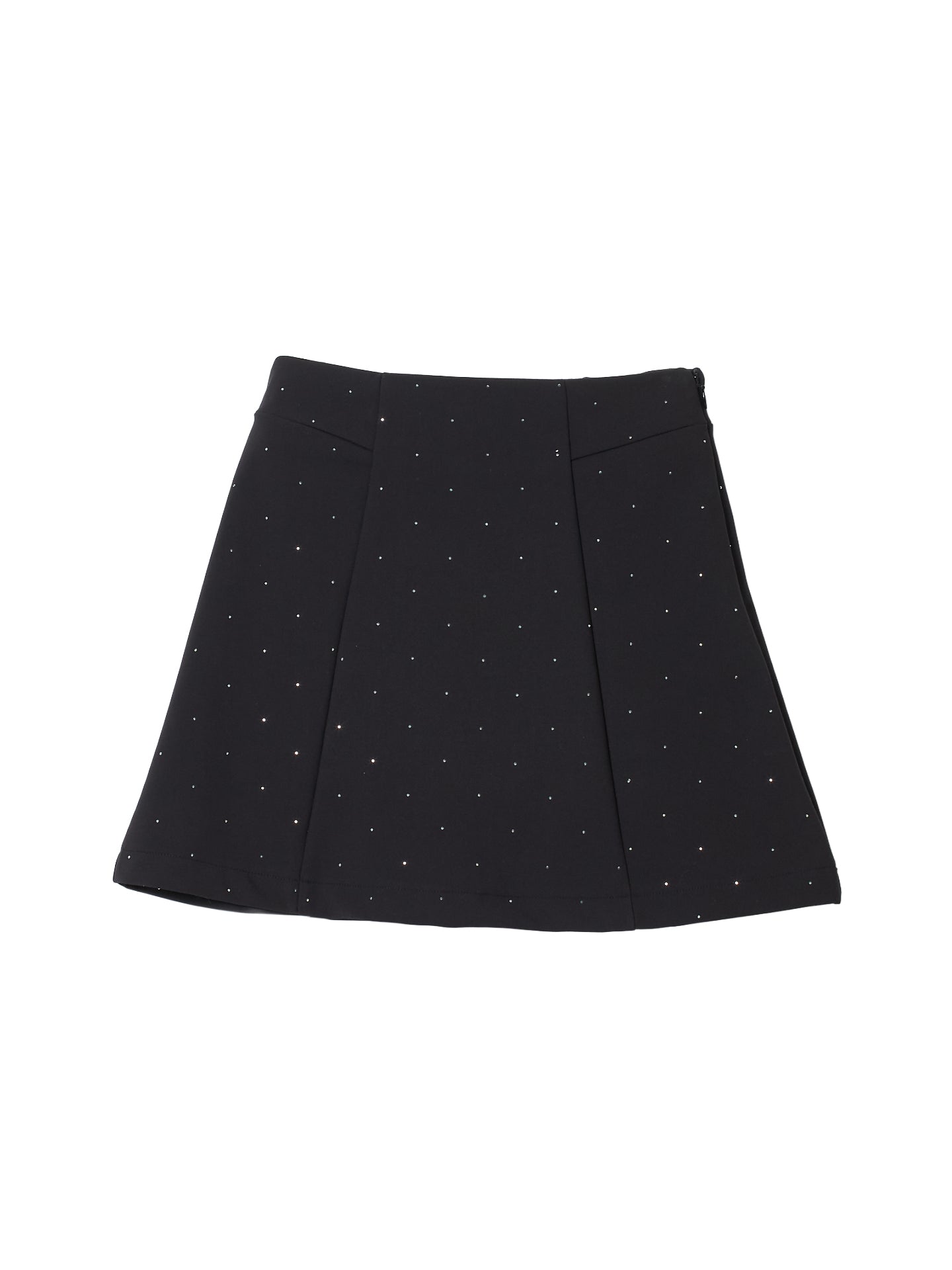 rhinestone mini skirt