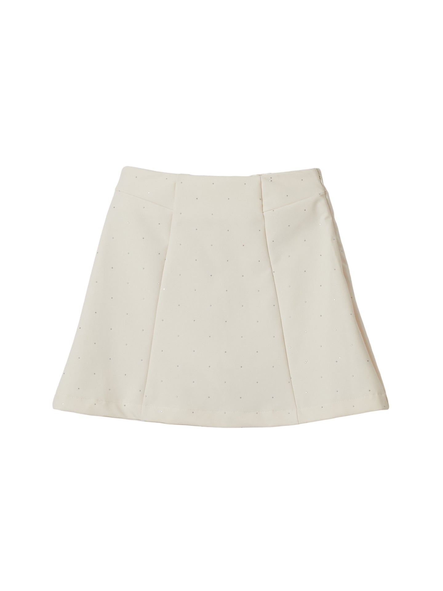 rhinestone mini skirt