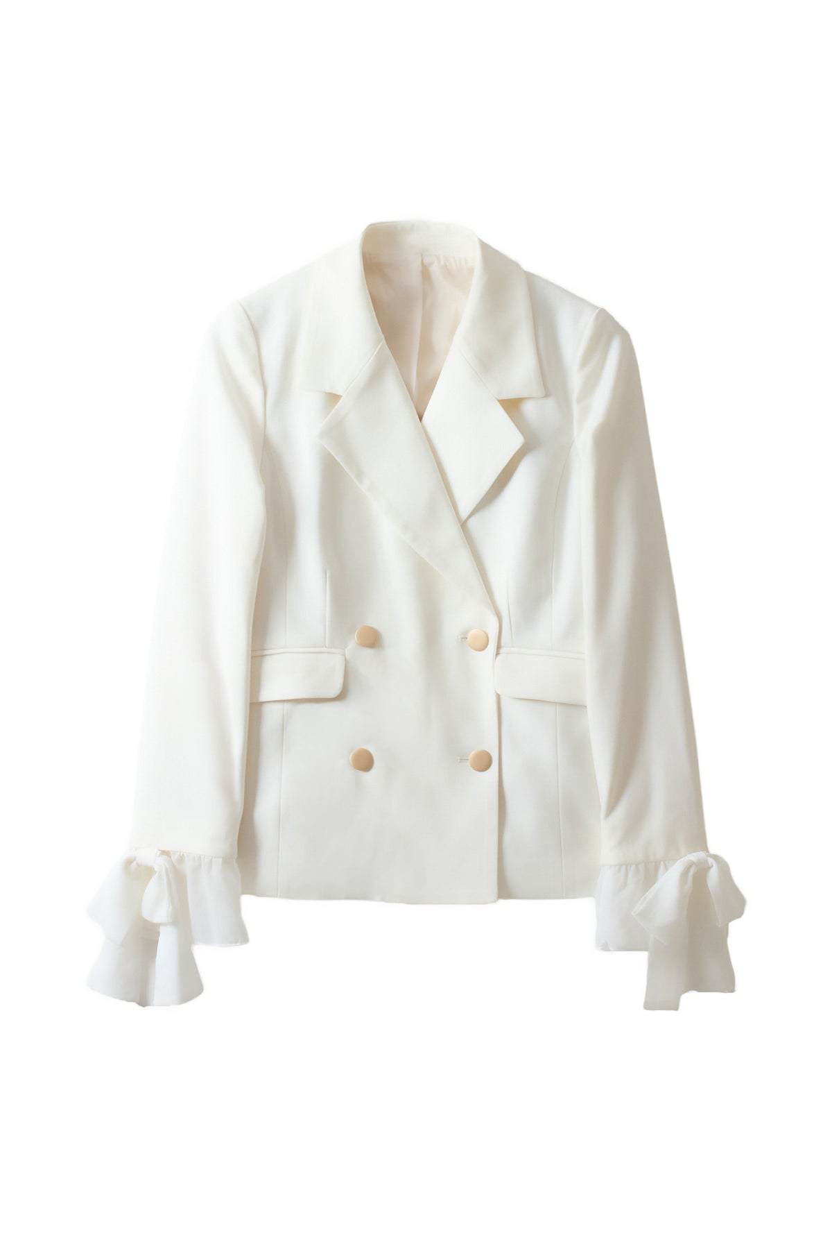 chiffon sleeve jacket