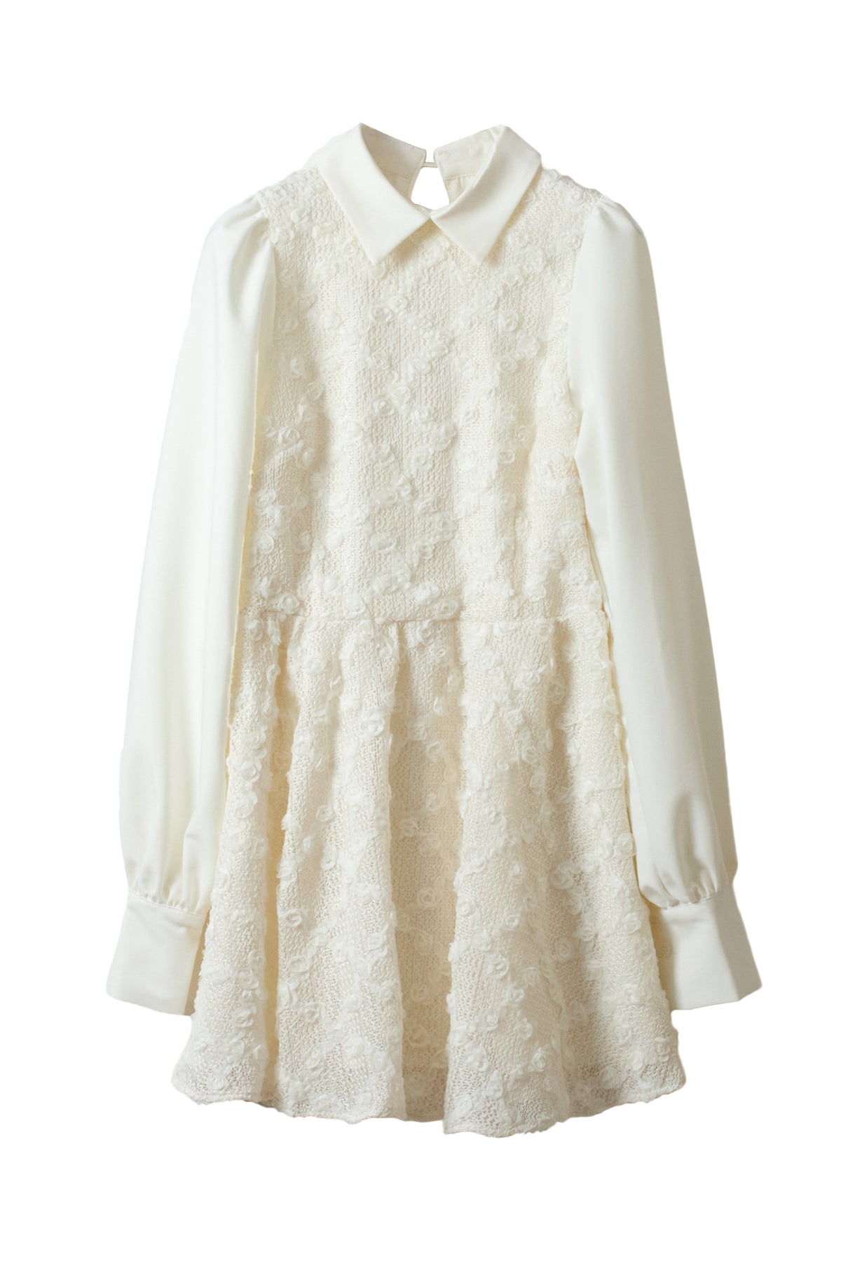 rose lace shirts dress