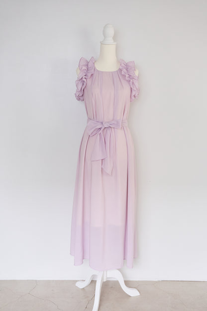 summer frill one-piece