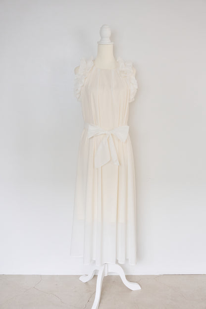 summer frill one-piece