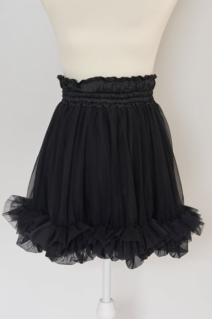 tulle balloon mini skirt