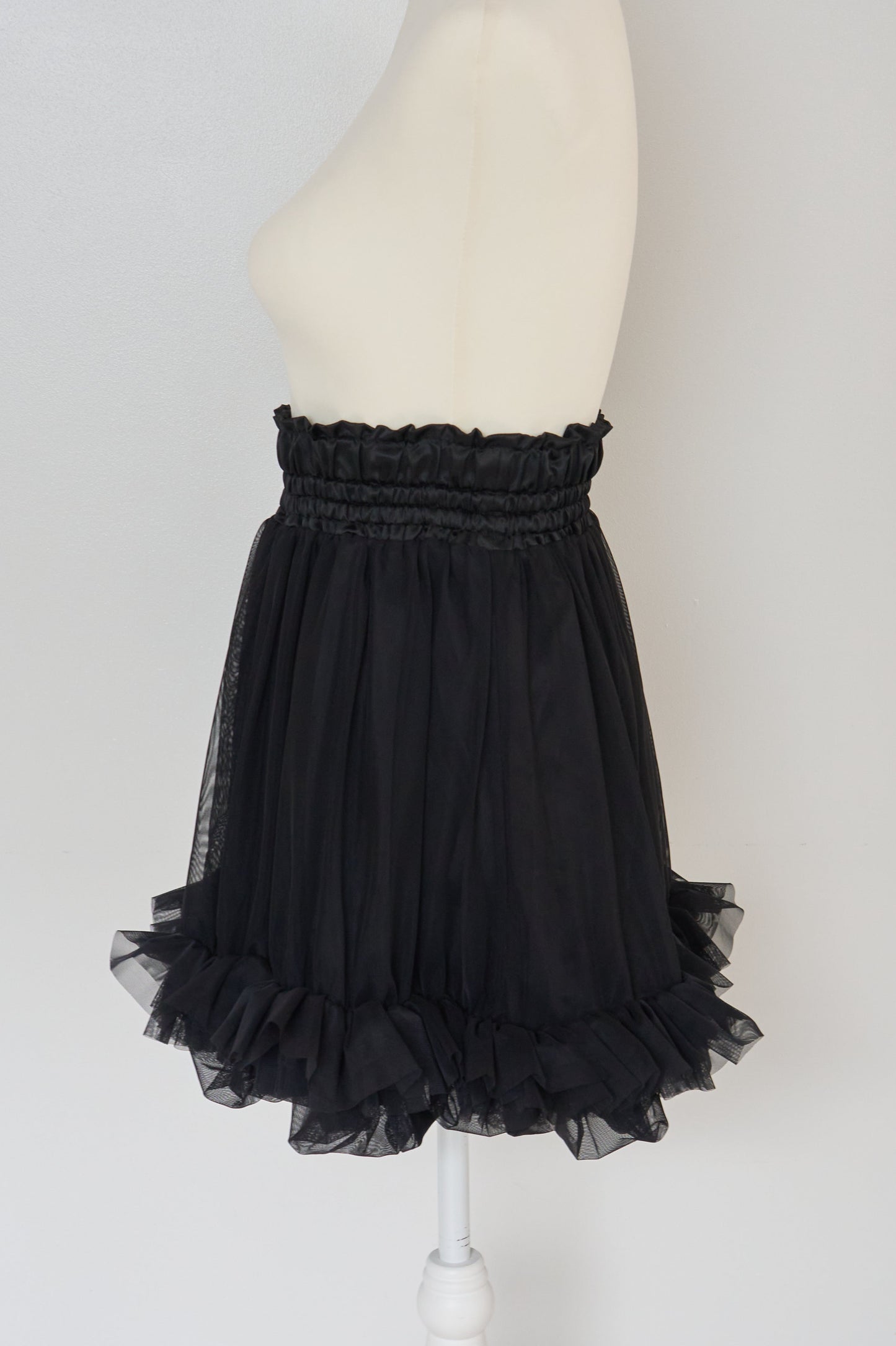 tulle balloon mini skirt