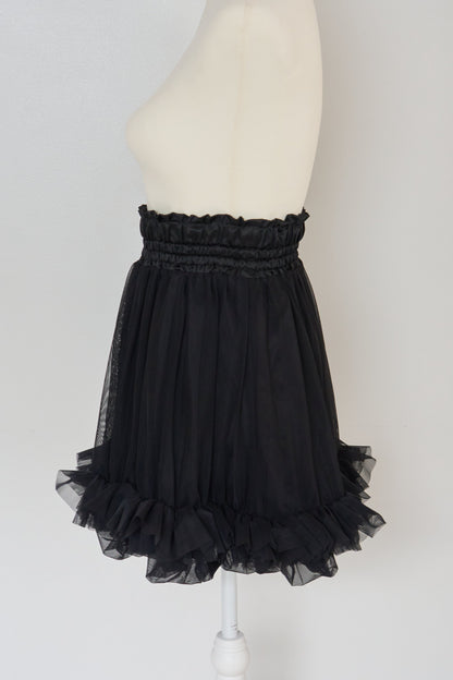 tulle balloon mini skirt