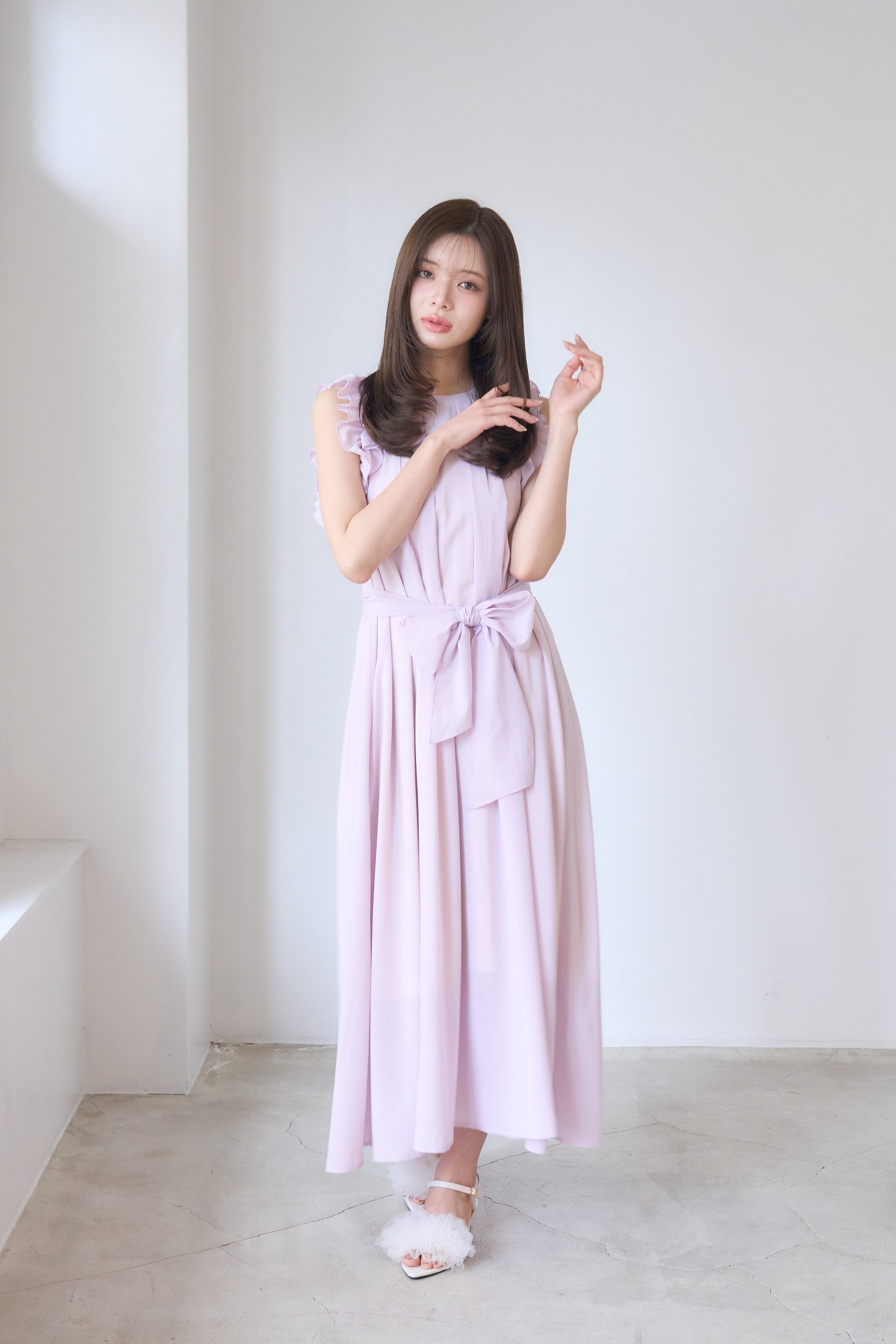 ワンピース POMIII PARTAGE summer frill one-piece summer frill one-piece | POMIII PARTAGE