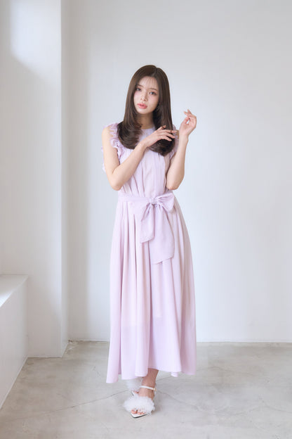 summer frill one-piece
