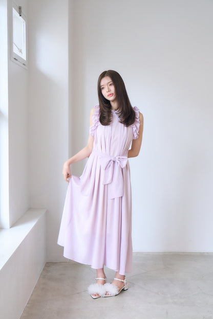 summer frill one-piece