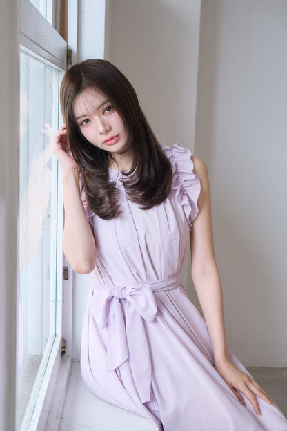 summer frill one-piece