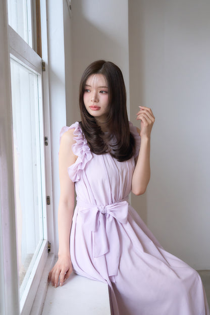 summer frill one-piece