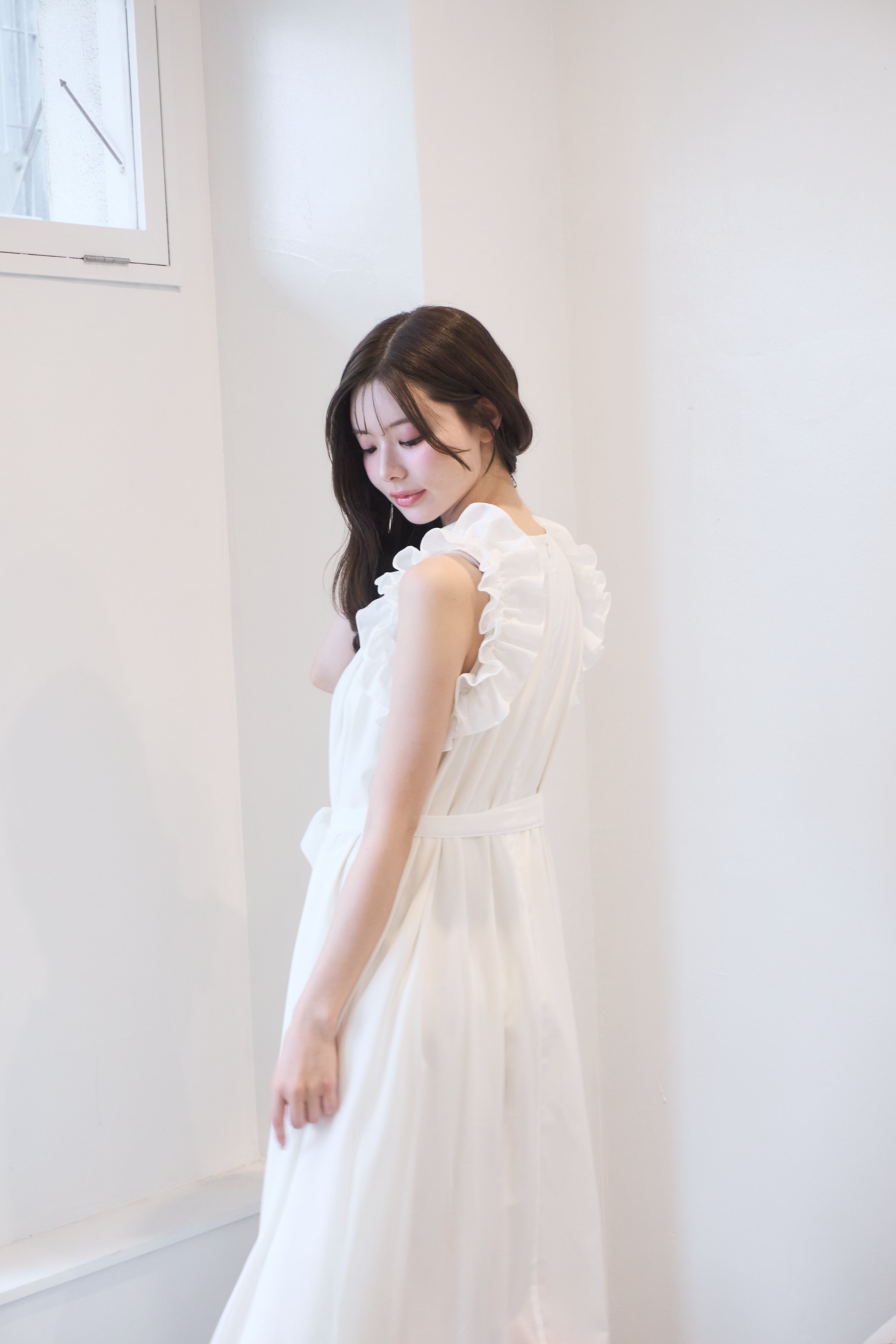 summer frill one-piece | POMIII PARTAGE