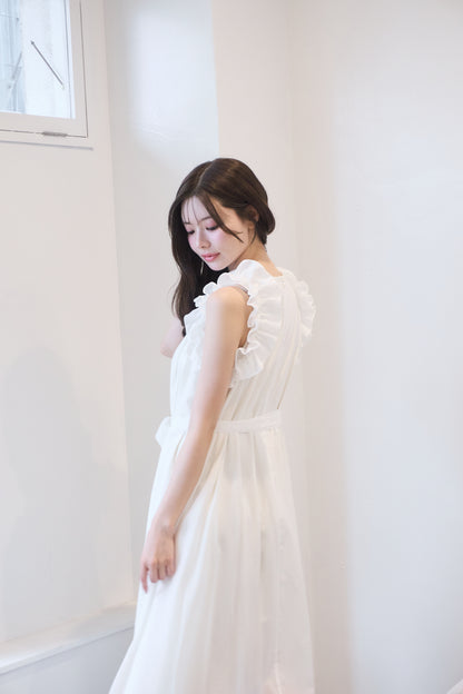 summer frill one-piece