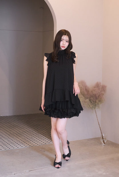 tulle balloon mini skirt