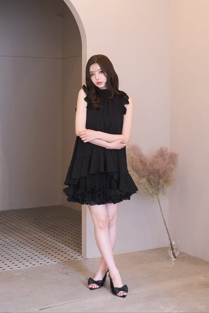 dot sheer blouse