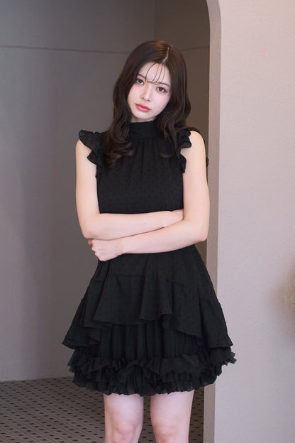 tulle balloon mini skirt