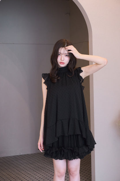 tulle balloon mini skirt