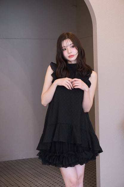 tulle balloon mini skirt