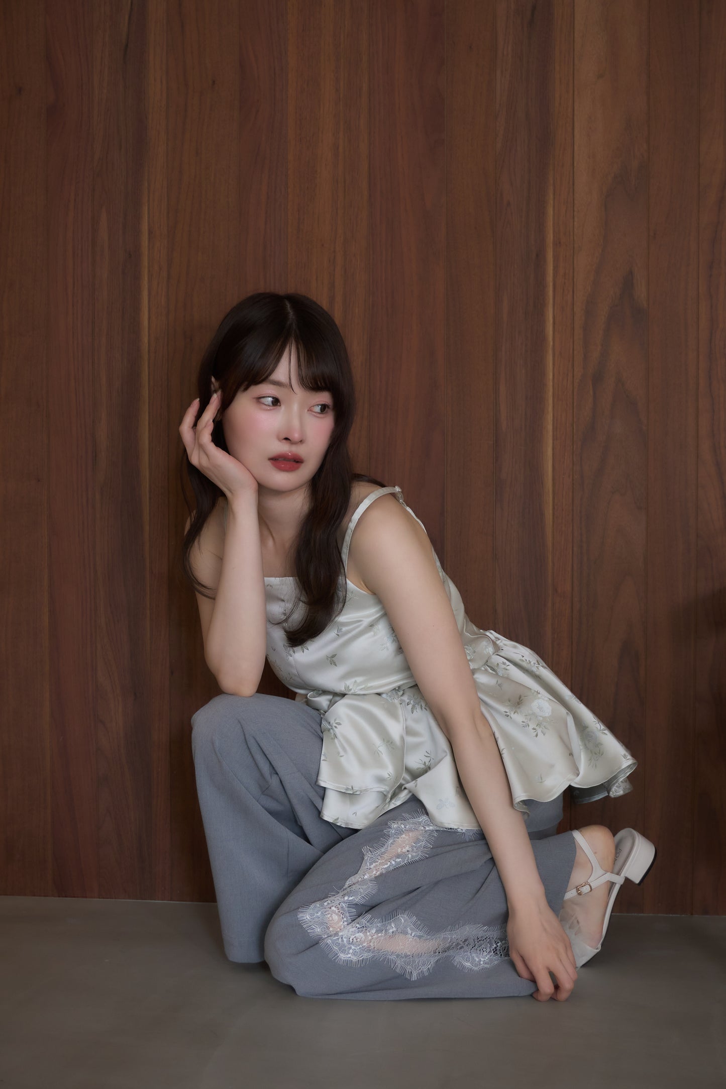 lace slacks